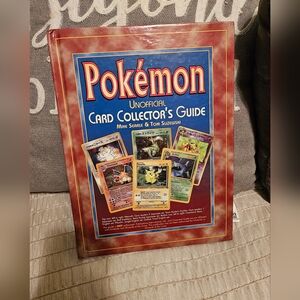 Pokemon Unofficial Card Collector's Guide Hardcover Book